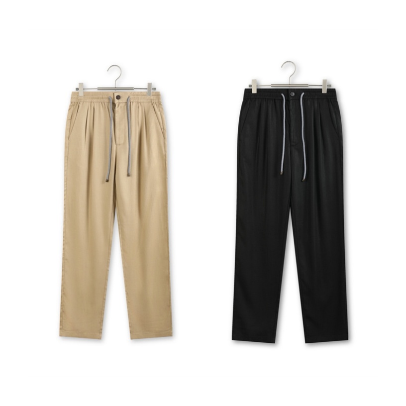 brunello cucinelli tencel linen-blend drawstring trousers